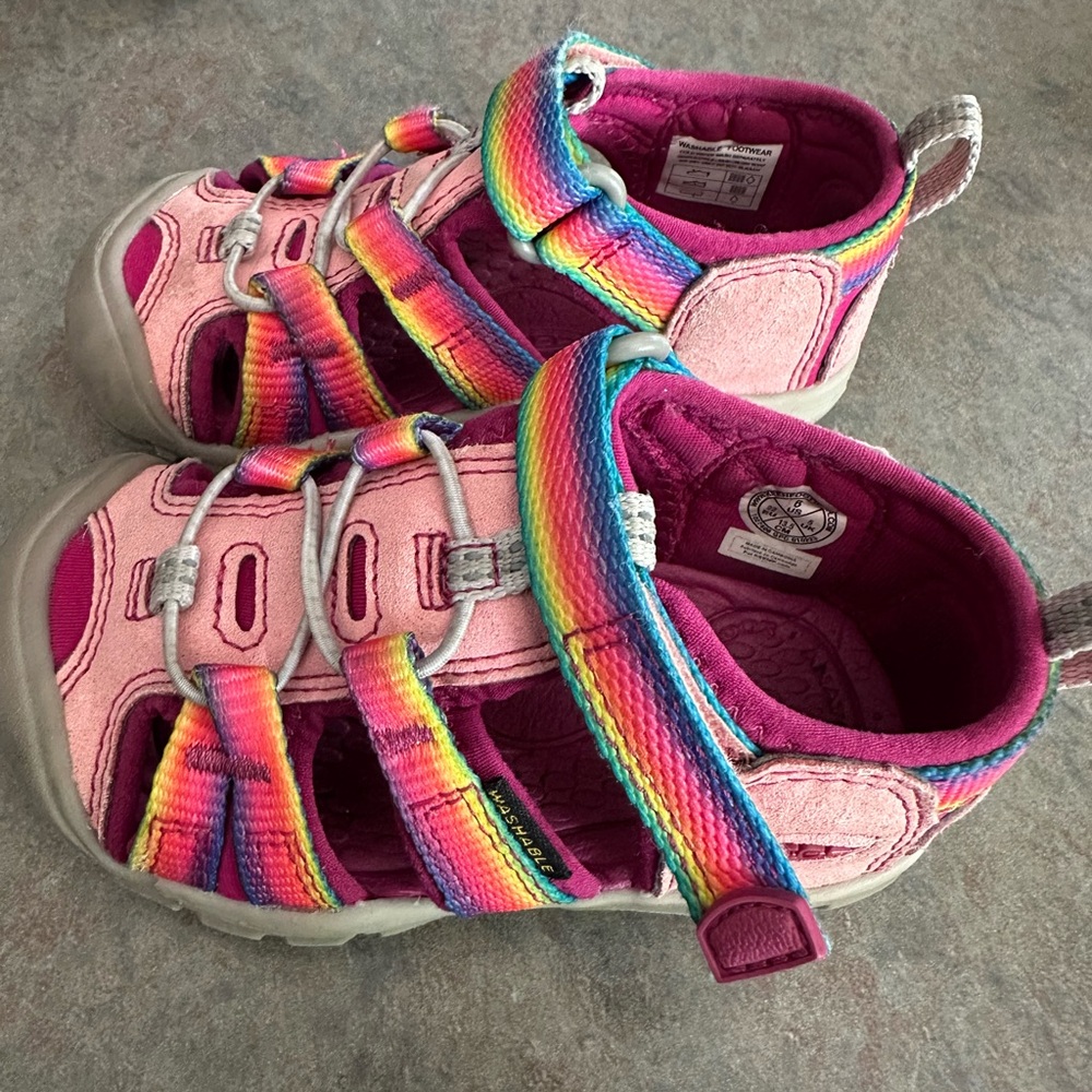 Keen Seacamp II Pink Rainbow Sandals
